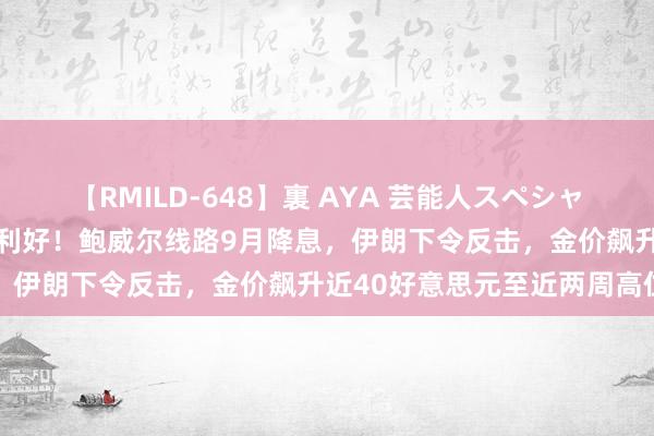 【RMILD-648】裏 AYA 芸能人スペシャル 黄金来去教导：双要紧利好！鲍威尔线路9月降息，伊朗下令反击，金价飙升近40好意思元至近两周高位