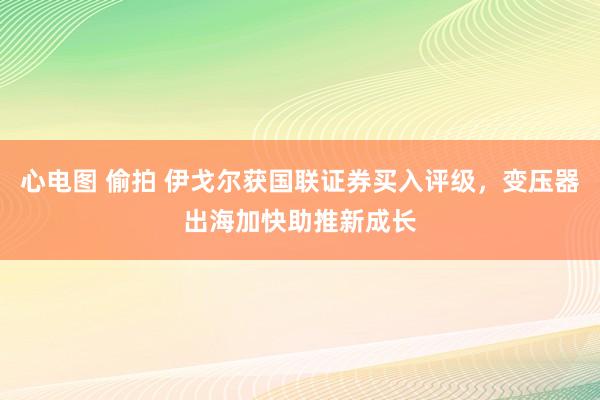 心电图 偷拍 伊戈尔获国联证券买入评级，变压器出海加快助推新成长